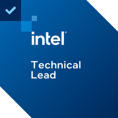 Intel Technical Lead — Intel, verified on Credly